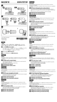 Sony ECM-XYST1M Manuale utente