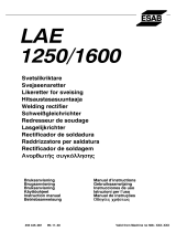 ESAB LAE 1250 / LAE 1600 Manuale utente