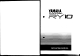 Yamaha RY10 Manuale del proprietario