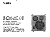 Yamaha KS531 Manuale del proprietario