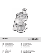 Bosch MUZ5CC1(00) Manuale utente