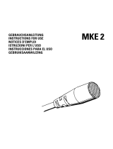 Sen­nhe­iser MKE 2-2R rd Manuale del proprietario