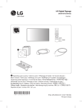 LG LG 75XF3C-B Guida di installazione rapida