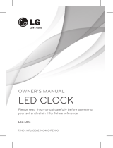 LG LEC-003 Manuale utente