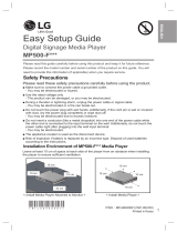 LG MP500-FJBAP Istruzioni per l'uso