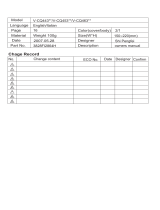 LG V-CQ463SD Manuale utente