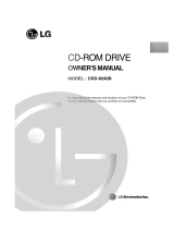 LG CRD-8240B Manuale del proprietario