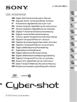 Sony Cyber-shot DSC-W330 Manuale utente