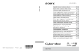 Sony DSC-TX55 Manuale utente