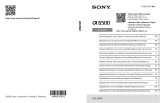 Sony Alpha 6500 Manuale utente