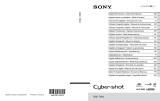 Sony CYBER-SHOT DSC-TX20 Manuale utente