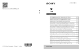 Sony ILCA 77M2 Manuale utente