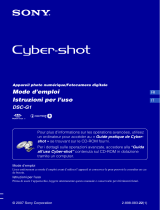 Sony Cyber-Shot DSC G1 Manuale utente