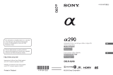 Sony ALPHA 290 Manuale del proprietario