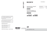 Sony DSLR-A580Y Istruzioni per l'uso