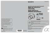 Sony DSLR-A700Z Manuale del proprietario