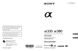 Sony DSLR-A330H Manuale del proprietario