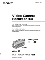 Sony Série Handycam CCD-TR648E Manuale utente