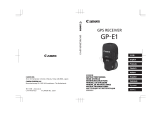 Canon GPS RECEIVER GP-E1 Manuale utente