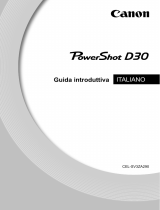 Canon PowerShot D30 Manuale utente