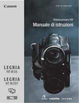 Canon LEGRIA HF M307 Manuale utente
