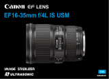 Canon EF 16-35mm f/4L IS USM Manuale utente