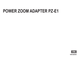 Canon Power Zoom Adapter PZ-E1 Manuale utente