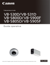 Canon VB-S800D Manuale utente