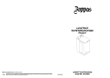 Zoppas PC43t Manuale utente