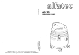 Alfatec AD30 Manuale utente