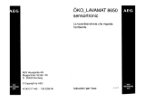 AEG LAV8650 Manuale utente