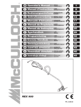 McCulloch REX 900 Manuale utente