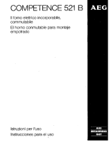AEG 521B-B Manuale utente