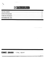 Electrolux EMC2610 Manuale utente