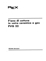 REX PVG22 Manuale utente