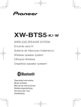 Pioneer XW-BTS5 Manuale utente