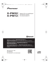 Pioneer X-PM12 Manuale utente