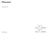 Pioneer SX-20DAB Manuale utente