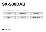Pioneer SX-S30DAB Manuale utente
