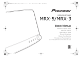Pioneer MRX-3 Manuale utente