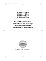 KitchenAid KRCB 6050 Guida d'installazione