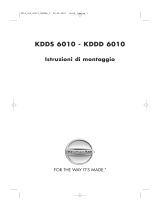 KitchenAid KDDS 6010 KA Guida d'installazione