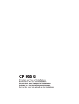 Scholtes CP955G Manuale del proprietario