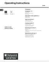Hotpoint Ariston CISFB 21.2 (WH) /HA Guida utente