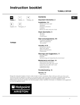 Hotpoint-Ariston TVF651EU/HA Manuale del proprietario