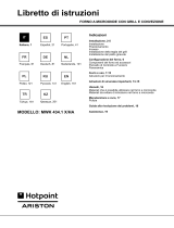 Hotpoint-Ariston MWK 434.1 X/HA Manuale del proprietario