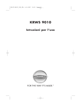 KitchenAid KRWS 9010/1 Guida utente