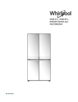 Whirlpool Réfrigérateur Américain 91cm 591l Nofrost Inox - Wq9e1l Manuale del proprietario