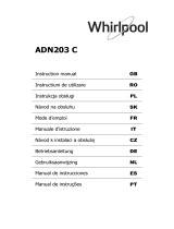 Whirlpool ADN203 C Guida utente