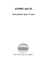 KitchenAid KOMS 6610/IX Guida utente